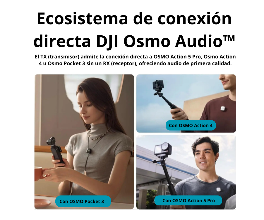 DJI Mic Mini Inalámbrico