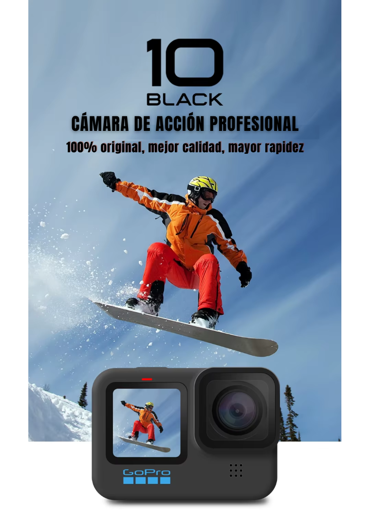 GoPro Hero 10 Negra